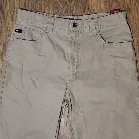 Tommy Hilfiger Red Label Light Brown Chino Pants W32 L27 Vintage B46 - Picture 4 of 11